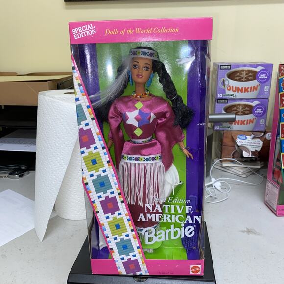 Mattel Other - Native American Barbie Dolls Of The World Mattel 1994 Third Edition # 12699